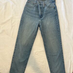 Madewell Light Blue Straight Leg Jeans